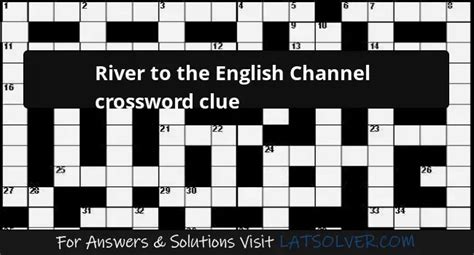 channel crossword clue